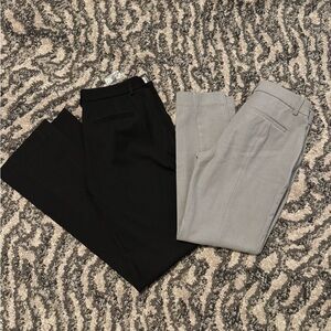 2 Express pants black and grey